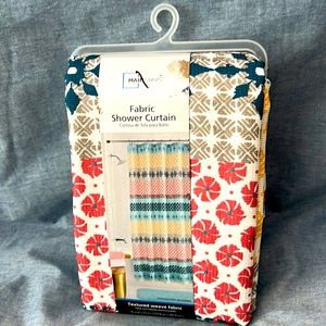 Mainstays Fabric Shower Curtain